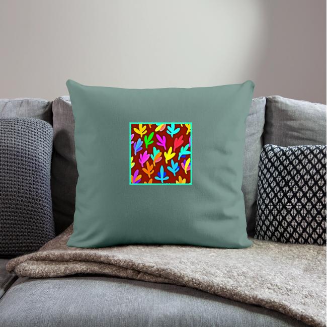 Colorful Tree Leaves Dance Pattern