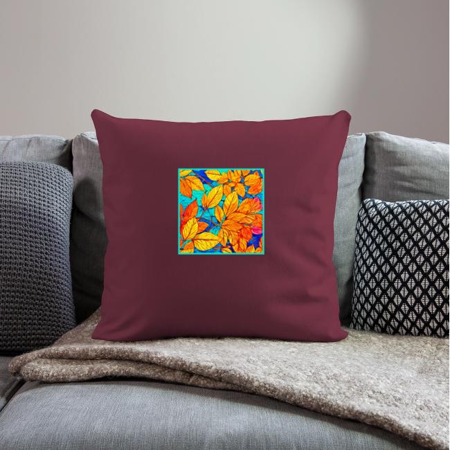 Golden Fall Foliage: Bright Leaves Painting
