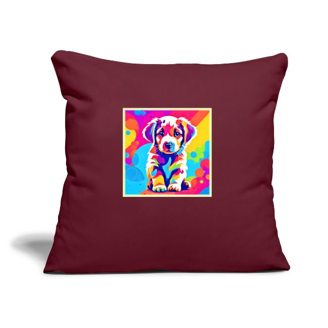 Vibrant Puppy Art