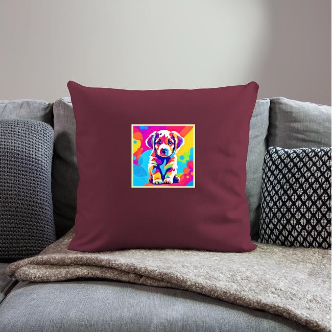 Vibrant Puppy Art