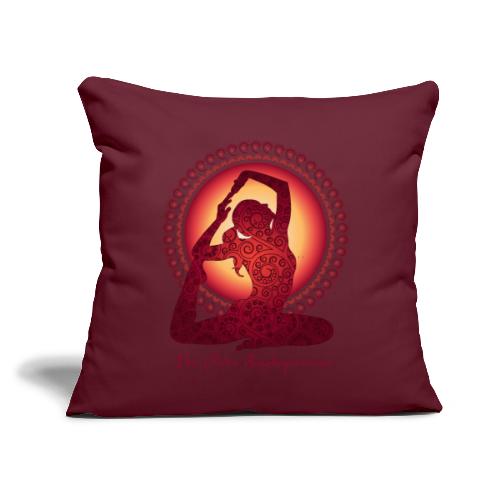 Pigeon Pose - Throw Pillow Cover 17.5” x 17.5”