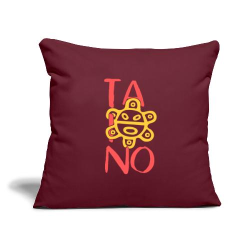Taino Sun - Throw Pillow Cover 17.5” x 17.5”