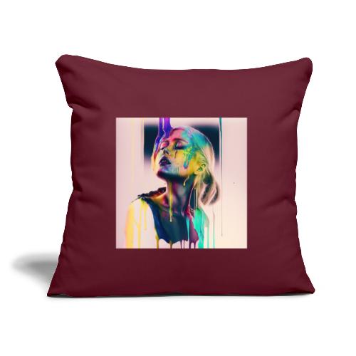 To Weep To Wake - Emotionally Fluid Collection - Throw Pillow Cover 17.5” x 17.5”