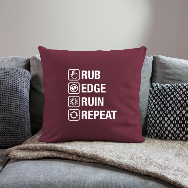 Rub - Edge - Ruin - Repeat (white)