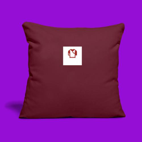 Logo - Throw Pillow Cover 17.5” x 17.5”