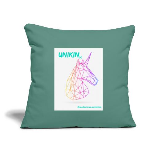 UniKin Kids - Throw Pillow Cover 17.5” x 17.5”