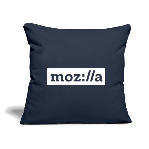 Mozilla Logo - Throw Pillow Cover 17.5” x 17.5”
