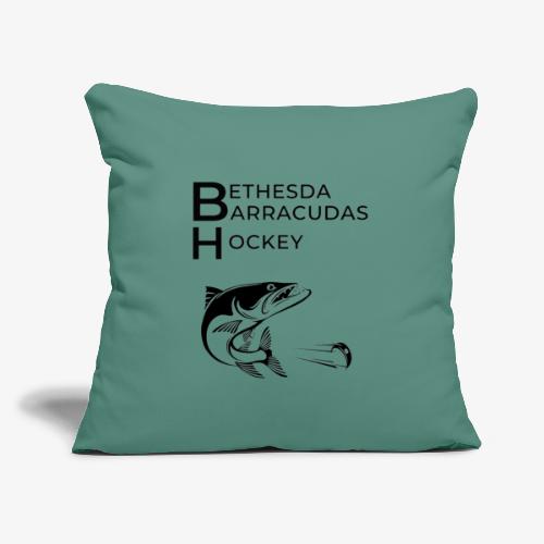 BBH Series Large Black Logo - Throw Pillow Cover 17.5” x 17.5”