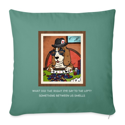 Something Between Us Smells - Throw Pillow Cover 17.5” x 17.5”