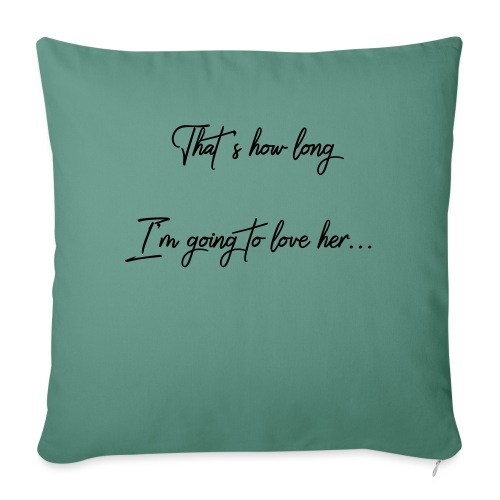 longloveher - Throw Pillow Cover 17.5” x 17.5”