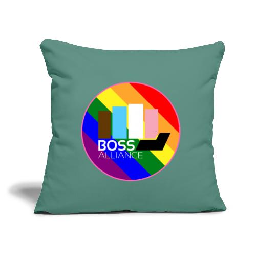 BOSS PRIDE - Throw Pillow Cover 17.5” x 17.5”