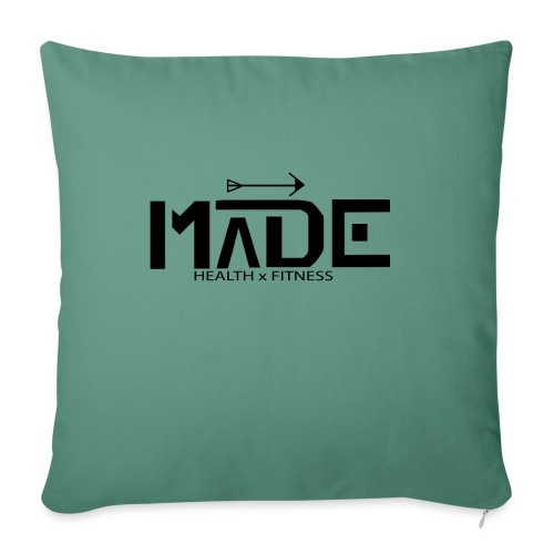 MADEHNFblackoriginal - Throw Pillow Cover 17.5” x 17.5”