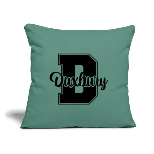 Duxbury Overlay (Dark) - Throw Pillow Cover 17.5” x 17.5”
