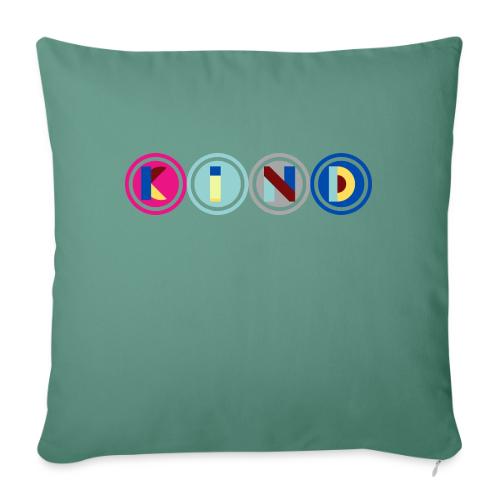 Kind Quotes - Throw Pillow Cover 17.5” x 17.5”