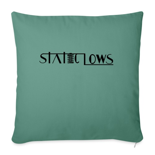 Staticlows - Throw Pillow Cover 17.5” x 17.5”