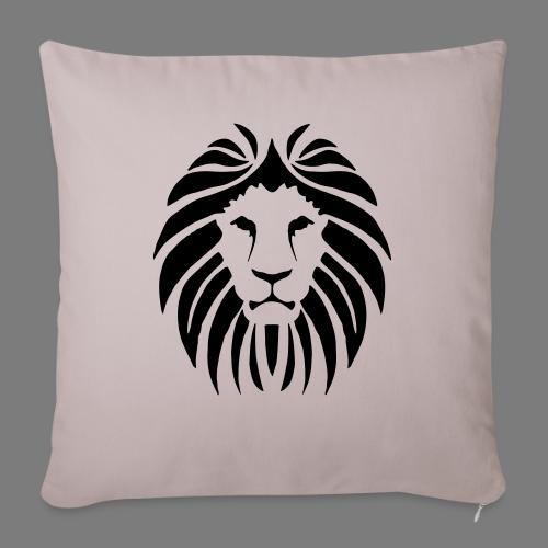 Lion - Throw Pillow Cover 17.5” x 17.5”