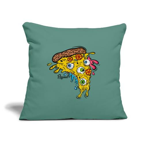 Papeel Pizeyes Monster - Yellow - Throw Pillow Cover 17.5” x 17.5”