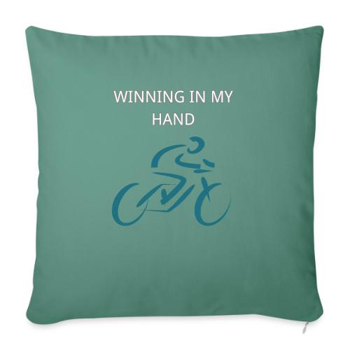 Cute Sports Design Biking - Throw Pillow Cover 17.5” x 17.5”