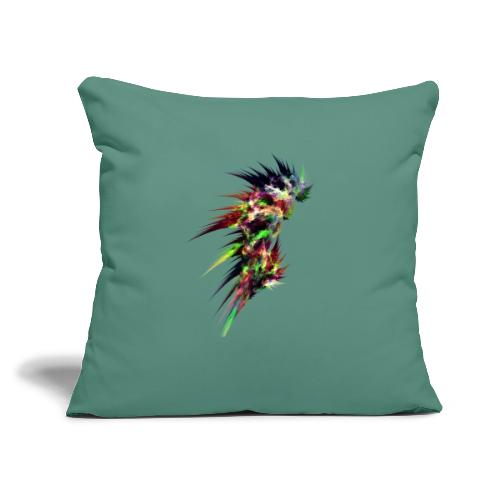MONSTR PARTY PARROT - Throw Pillow Cover 17.5” x 17.5”