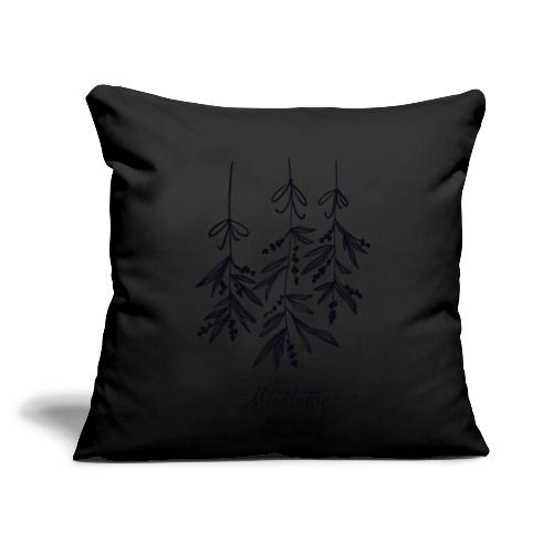 Mistletoe - Throw Pillow Cover 17.5” x 17.5”