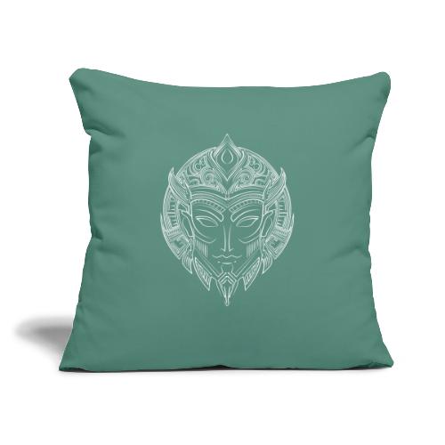 DemBoyz Logomark (White Edition) - Throw Pillow Cover 17.5” x 17.5”