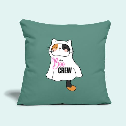 Boo Crew - Throw Pillow Cover 17.5” x 17.5”