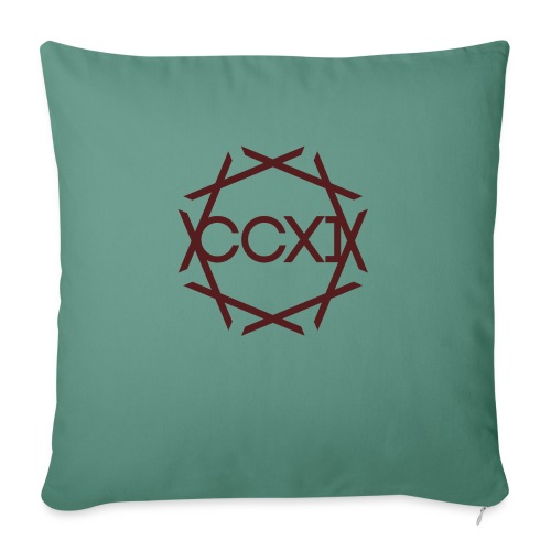 ccxi - Throw Pillow Cover 17.5” x 17.5”