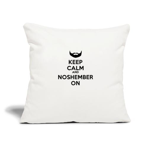 Noshember.com iPhone Case - Throw Pillow Cover 17.5” x 17.5”