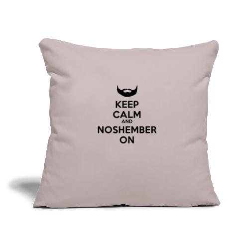 Noshember.com iPhone Case - Throw Pillow Cover 17.5” x 17.5”