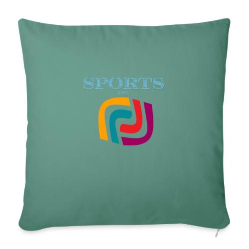 Sports - Throw Pillow Cover 17.5” x 17.5”