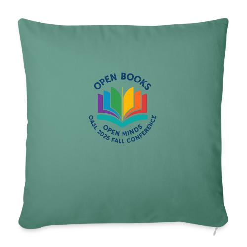 OASL Fall 2025 Logo transparent - Throw Pillow Cover 17.5” x 17.5”