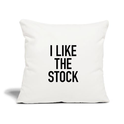 I like the stock - Throw Pillow Cover 17.5” x 17.5”