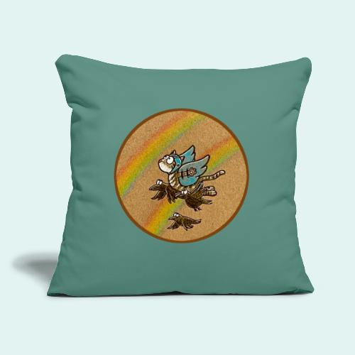Over the Rainbow - Throw Pillow Cover 17.5” x 17.5”