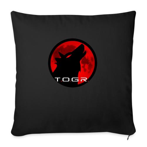 Larger Logo - Throw Pillow Cover 17.5” x 17.5”
