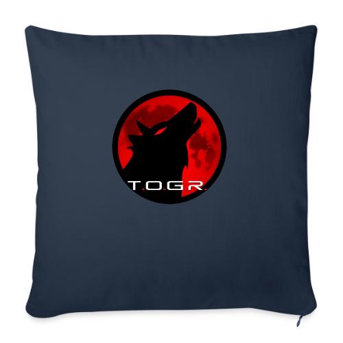 Larger Logo - Throw Pillow Cover 17.5” x 17.5”