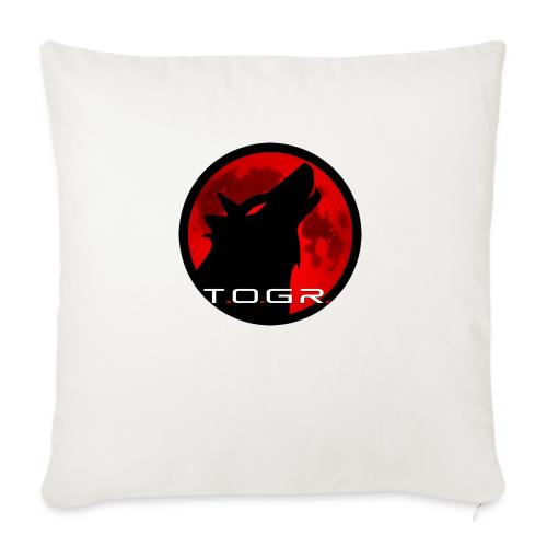 Larger Logo - Throw Pillow Cover 17.5” x 17.5”