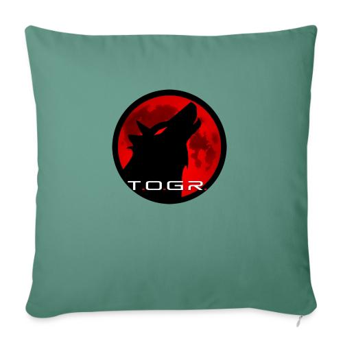 Larger Logo - Throw Pillow Cover 17.5” x 17.5”