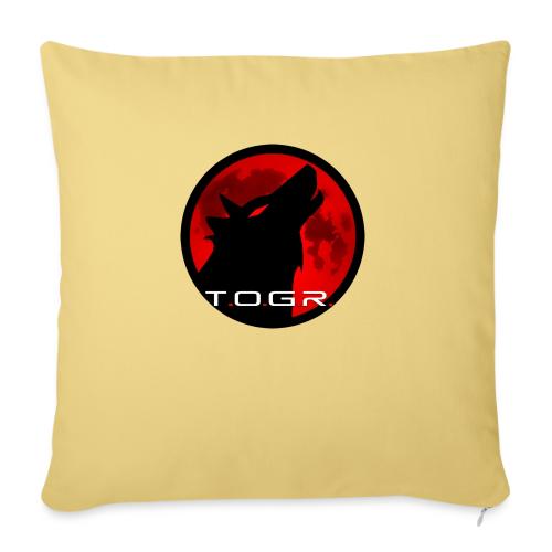 Larger Logo - Throw Pillow Cover 17.5” x 17.5”