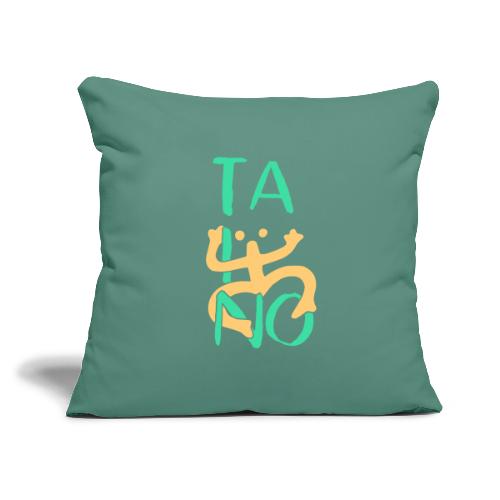 Taino Coqui - Throw Pillow Cover 17.5” x 17.5”