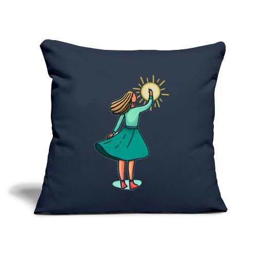 Let It Shine - Throw Pillow Cover 17.5” x 17.5”