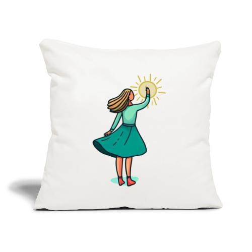 Let It Shine - Throw Pillow Cover 17.5” x 17.5”