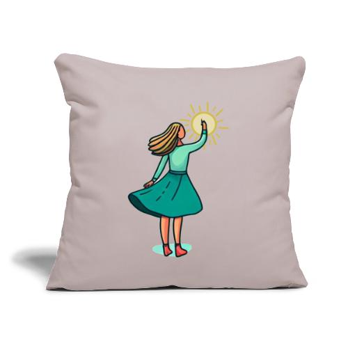 Let It Shine - Throw Pillow Cover 17.5” x 17.5”