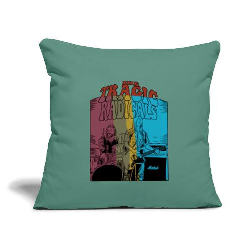 The Tragic Radicals - Throw Pillow Cover 17.5” x 17.5”