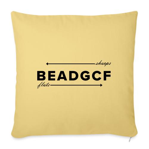 BEADGCF - Throw Pillow Cover 17.5” x 17.5”