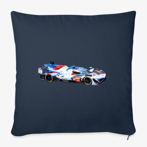 hypercar clean - Throw Pillow Cover 17.5” x 17.5”