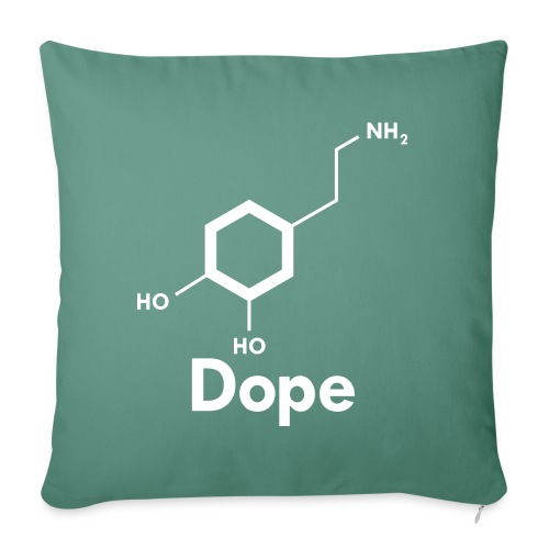 Dopamine - Throw Pillow Cover 17.5” x 17.5”