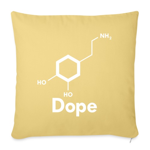 Dopamine - Throw Pillow Cover 17.5” x 17.5”