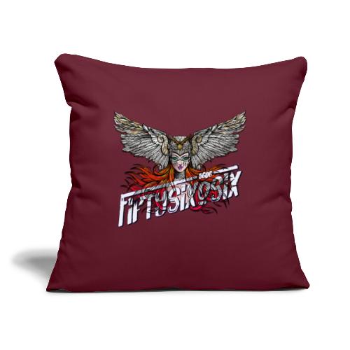 5606 - Wise Owl, Madison - Throw Pillow Cover 17.5” x 17.5”