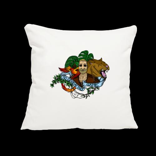 xB ARK (Tattoo Style) - Throw Pillow Cover 17.5” x 17.5”