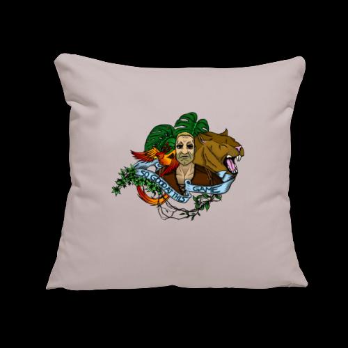 xB ARK (Tattoo Style) - Throw Pillow Cover 17.5” x 17.5”